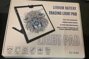 A3 LIGHT PAD (RECHARGABLE)