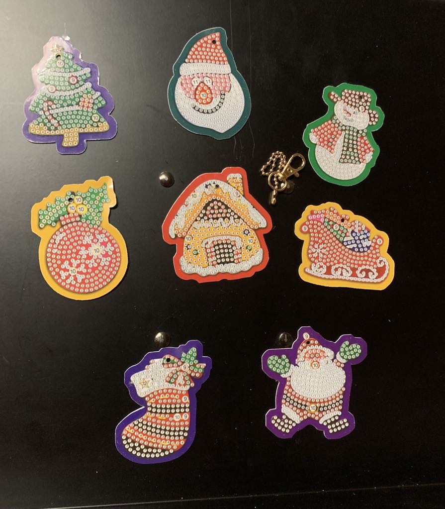 CHRISTMAS KEYCHAINS SET #2