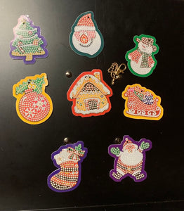 CHRISTMAS KEYCHAINS SET #2