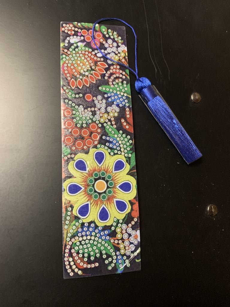 YELLOW BLOOM BOOK MARK
