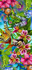 BUSY BUTTERFLYS 30X60cm SQUARE