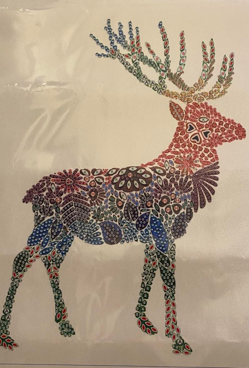 LEAFY DEER 30x40 50% PARTIAL