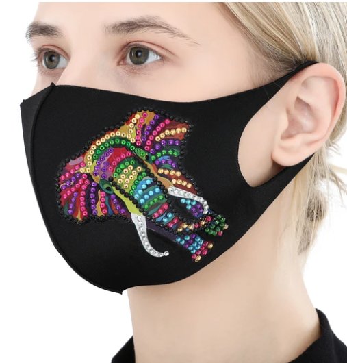 ELEPHANT FACE MASK