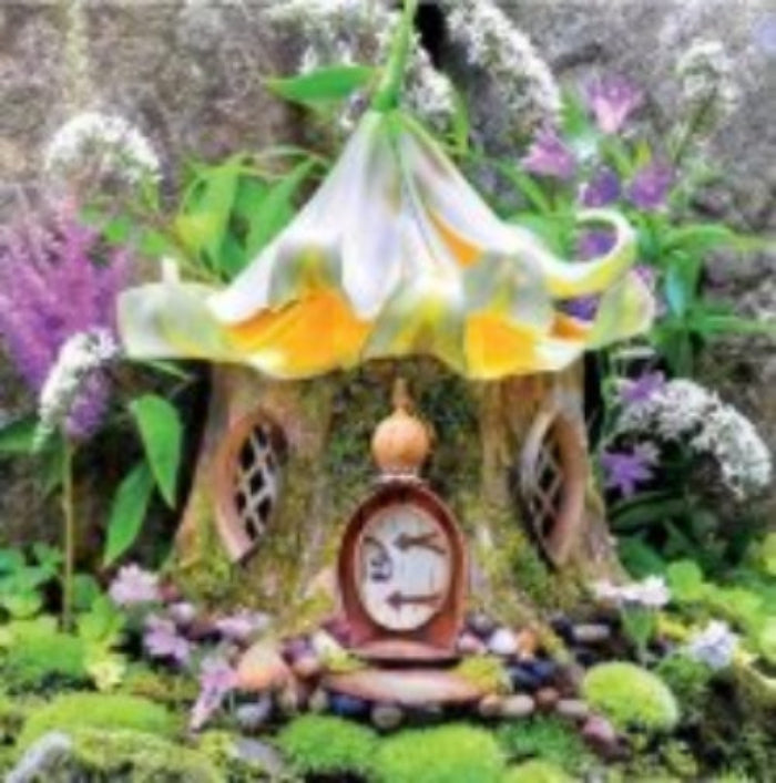 MUSHROOM COTTAGE 30x40cm 5D FULL ROUND